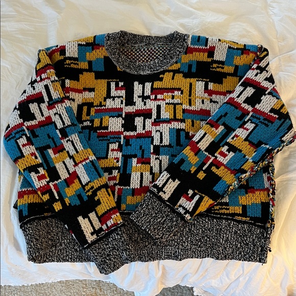 rag & bone Multicolor Crew Neck Sweater - Picture 6 of 7